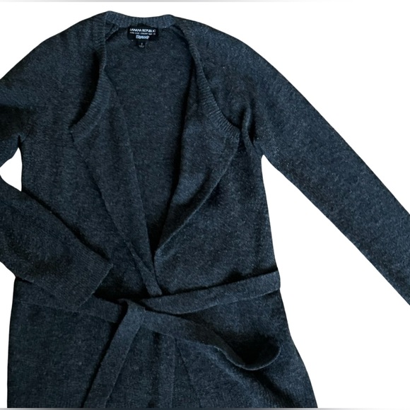 Banana Republic Belted Cardigan Sz Sm - Picture 11 of 15
